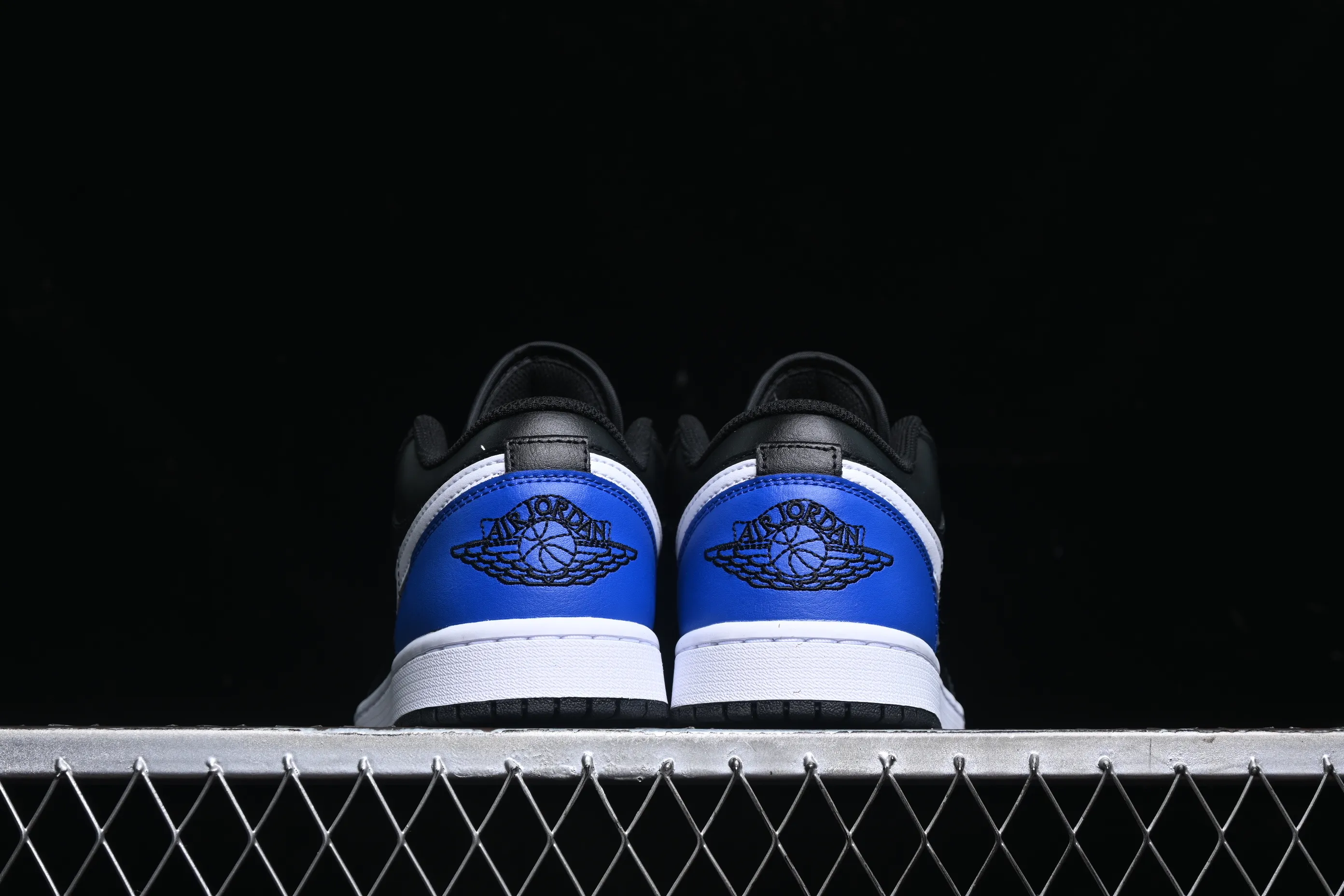 All categories Air Jordan Jordan series basketball shoes Air Jordan 1 Low G version pure original Air Jordan 1 Low AJ1 Joe 1 black and blue low-top retro basketball shoes 553558-042